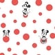 preview thumbnail 1 of 4, Disney Minnie Mouse Dots Red Wallpaper