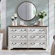 preview thumbnail 81 of 102, Farmhouse Drawers Dresser, Wood Chest of Drawers, Dressers Organizer