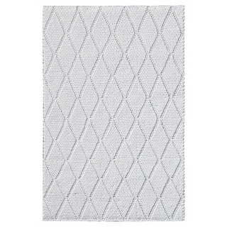 Domani Cloud Hand-Woven Wool Fresh White Area Rug