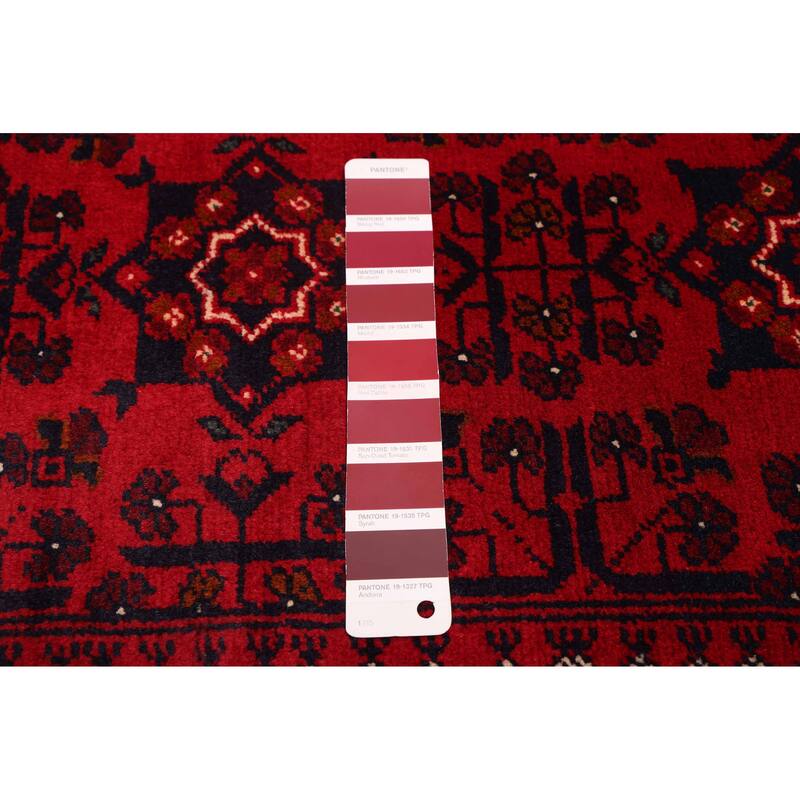 ECARPETGALLERY Hand-knotted Finest Khal Mohammadi Red Wool Rug - 5'1 x 6'8