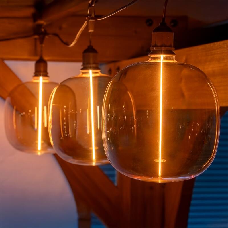 1 Pack Flex Filament LED Glass Warm White Medium Base Bulb