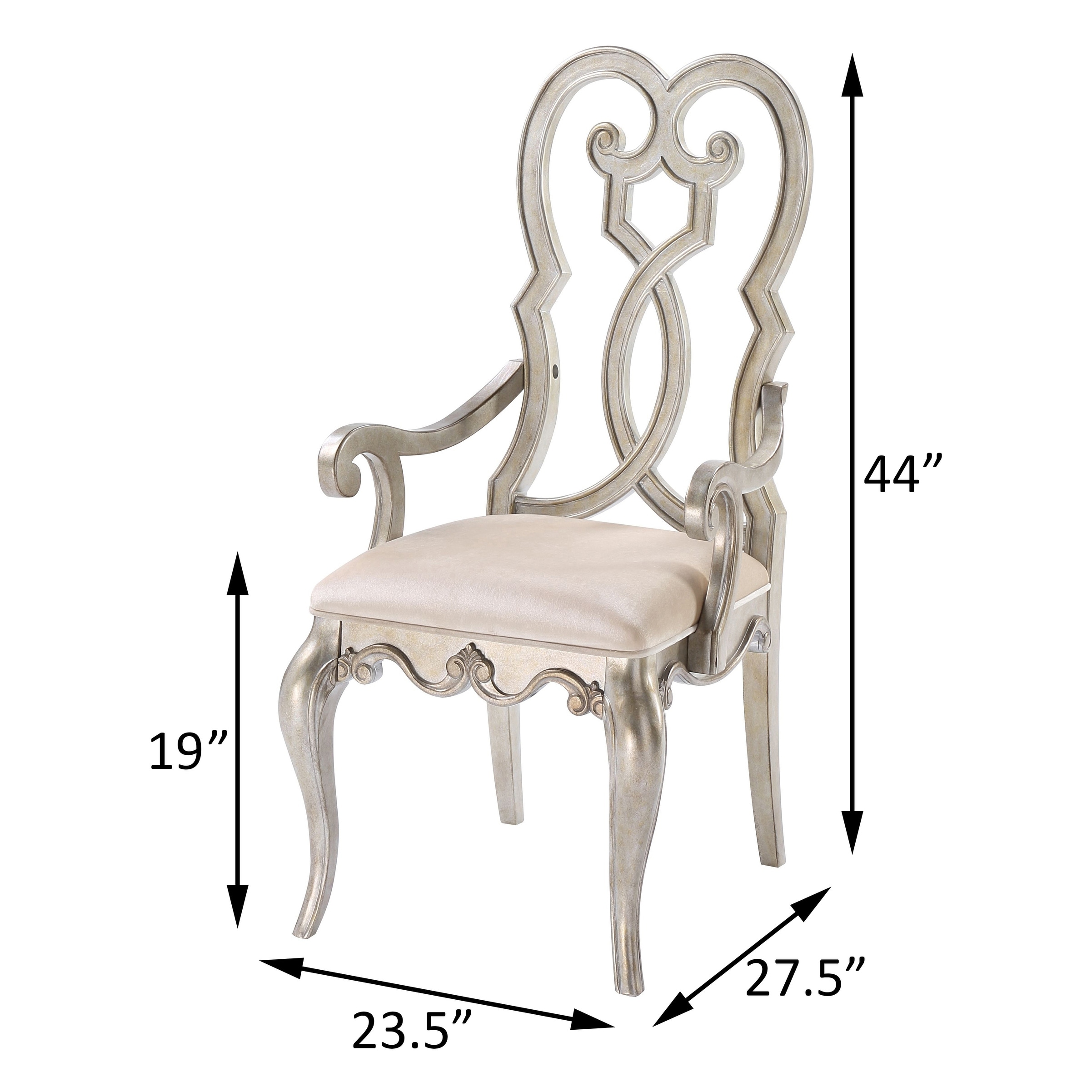 Ivory Louis Dining Chair