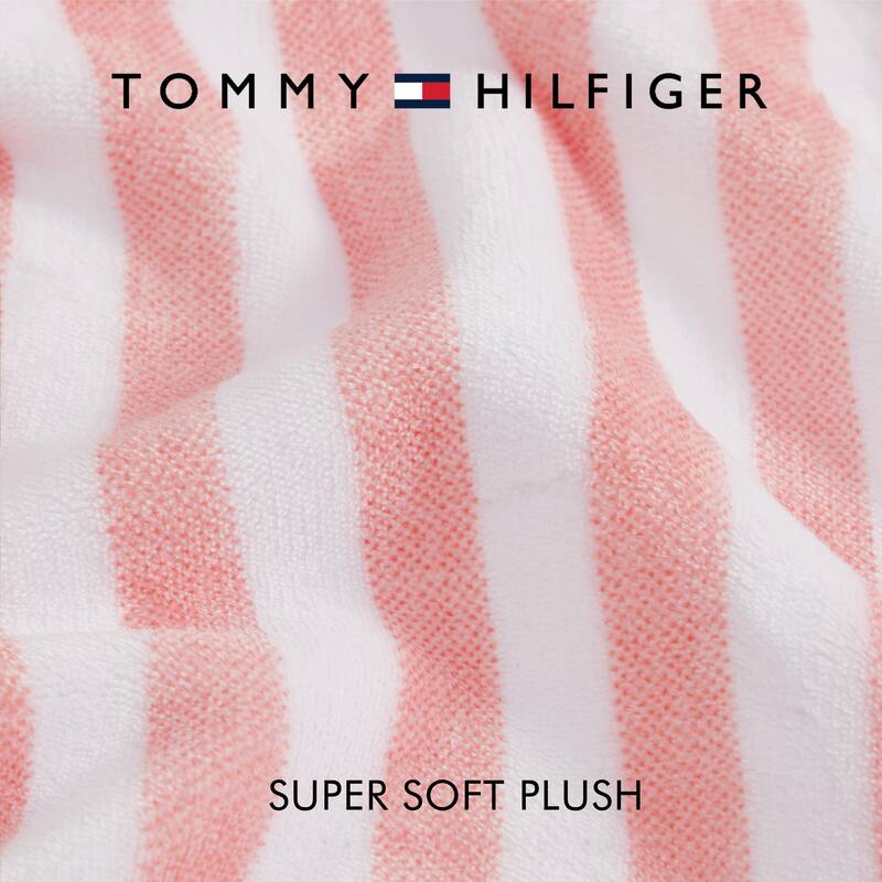 Tommy Hilfiger Printed Plush Reversible Throw Blanket