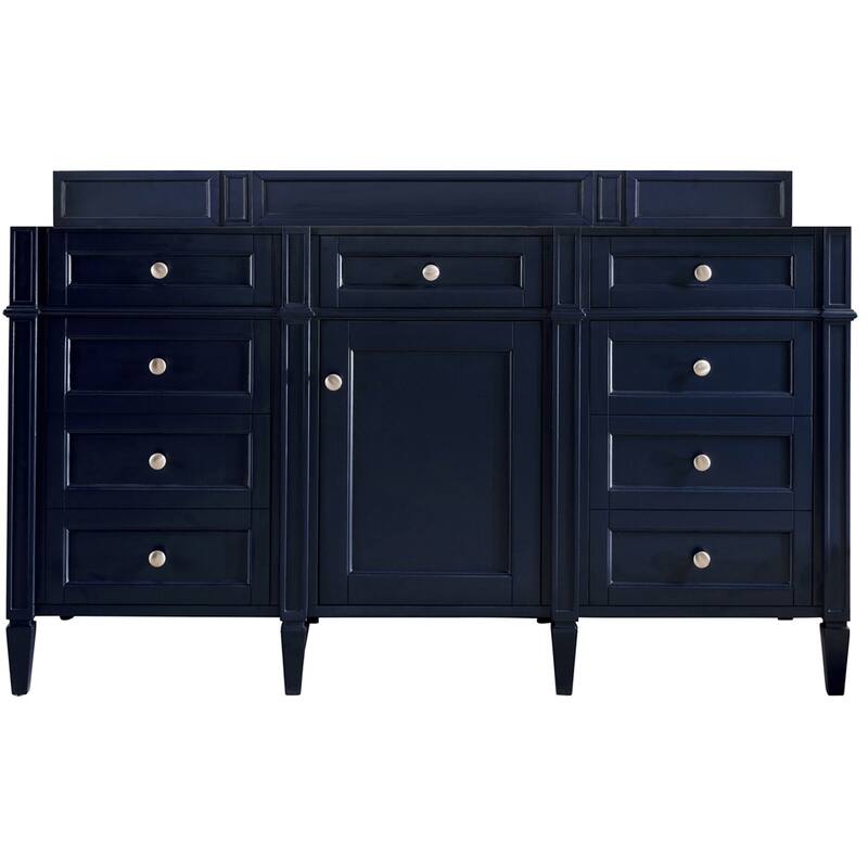James Martin Vanities 650-V60S-M Brittany 60" Free Standing Single - Victory Blue