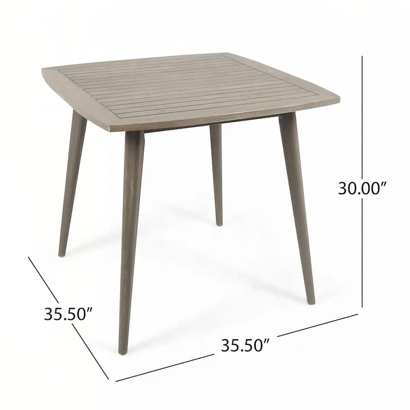 Outdoor Square Acacia Wood Table