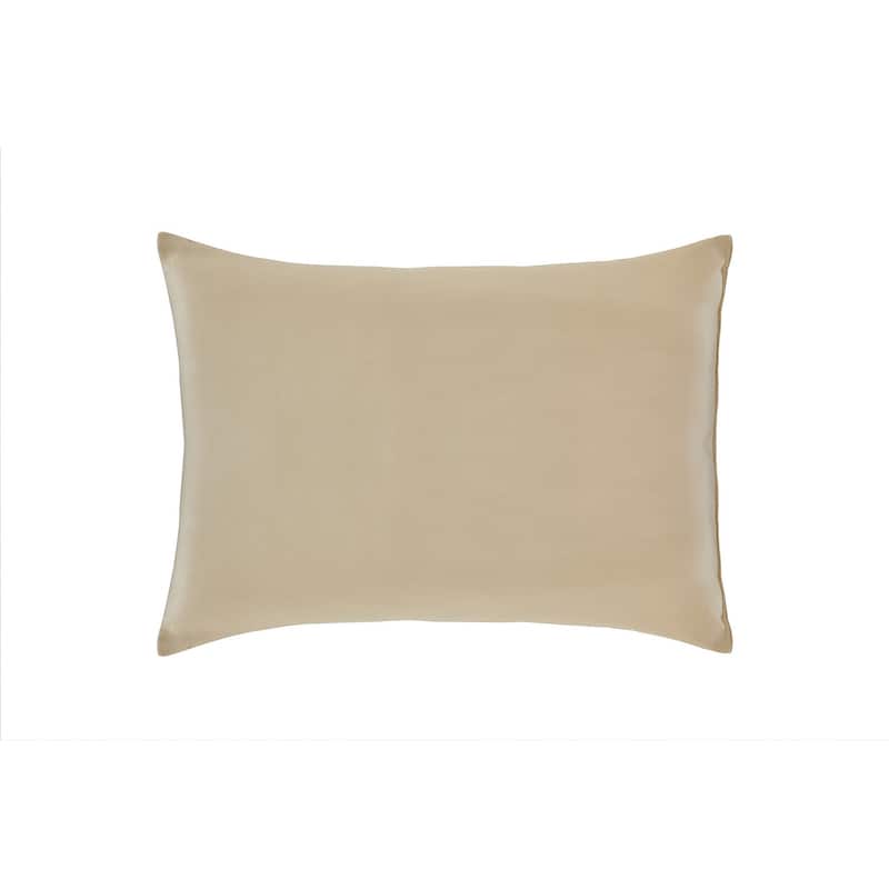 HomeRoots Cotton Wool Medium Hypoallergenic Standard Size Bed Pillow - Ivory