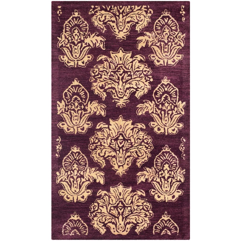 SAFAVIEH Handmade Metro Engracia French Country Floral Wool Rug