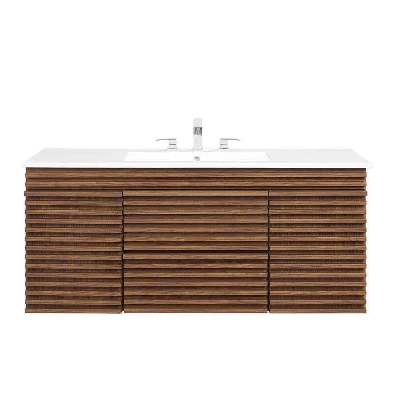 Render 48" Wall-Mount Bathroom Vanity