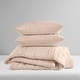 preview thumbnail 9 of 146, Chelsea Square Evans Pinch Pleated Soft Washed Boho Comforter Set