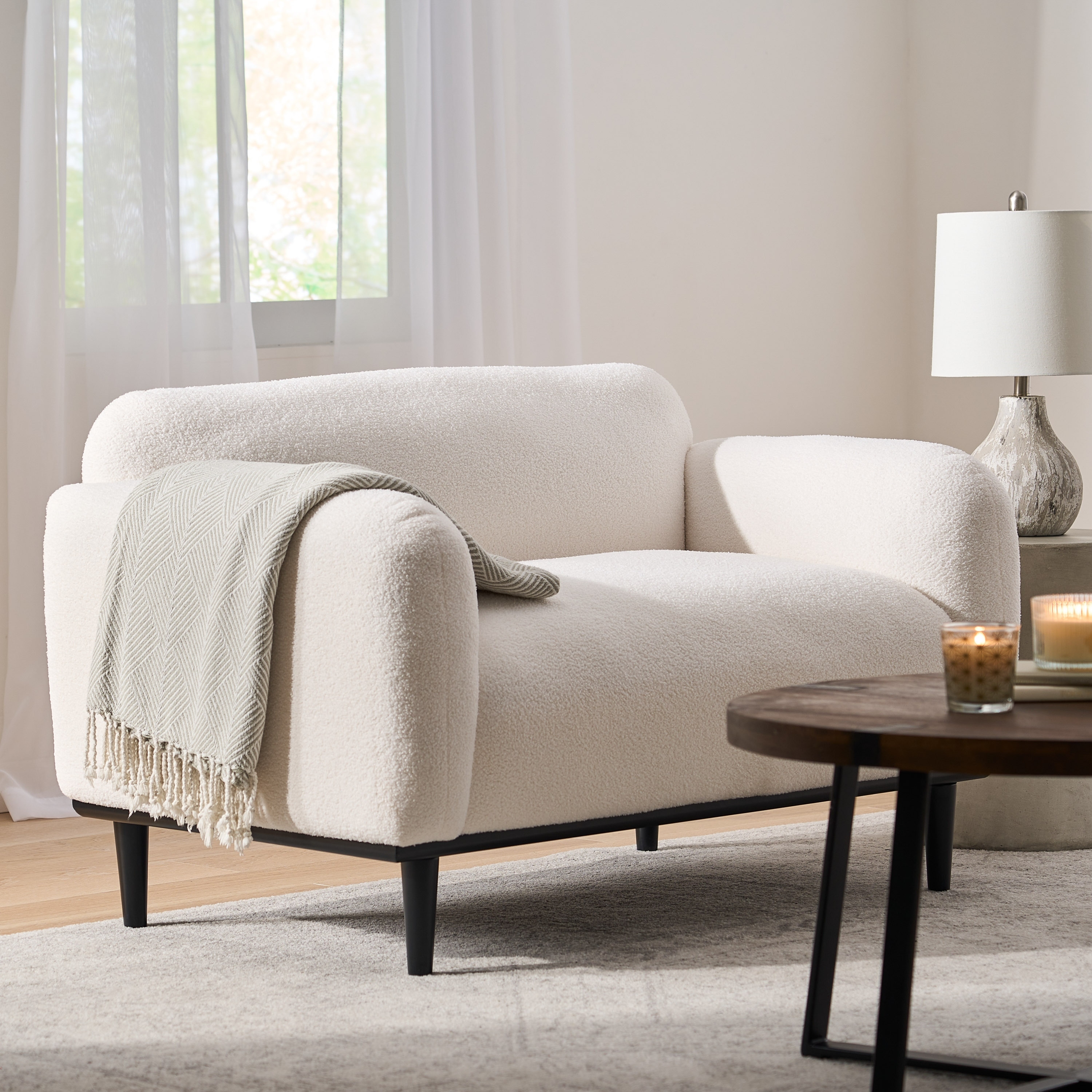 Chaparral Upholstered Loveseat by Christopher Knight Home