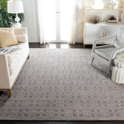 SAFAVIEH Couture Hand-knotted Tibetan Prabha Modern Wool Rug