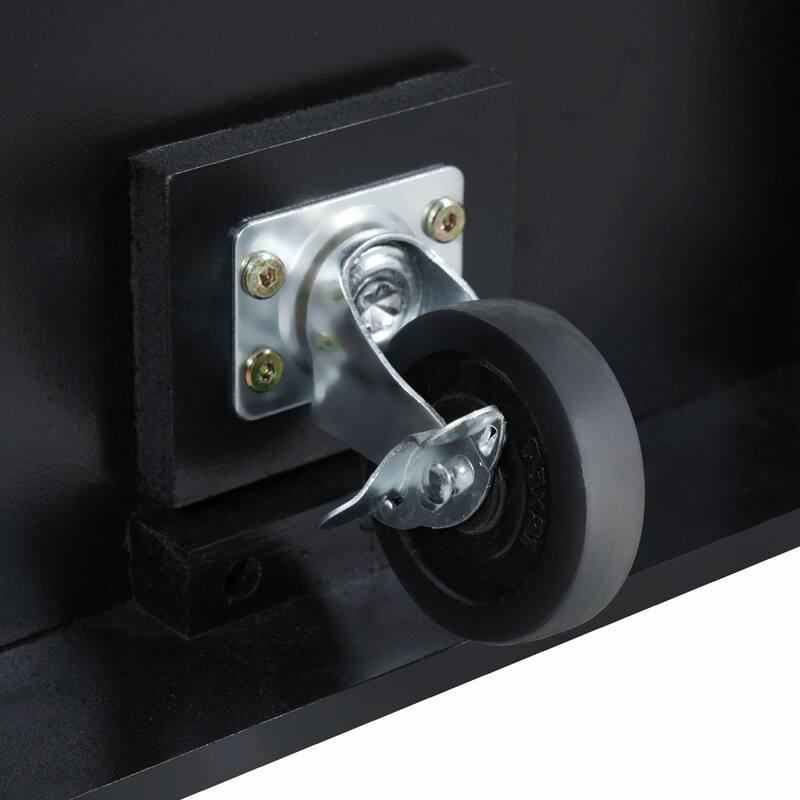 58-inch Farmhouse Kitchen Island with Storage, Sliding Barn Door & Metal Grid Side Door