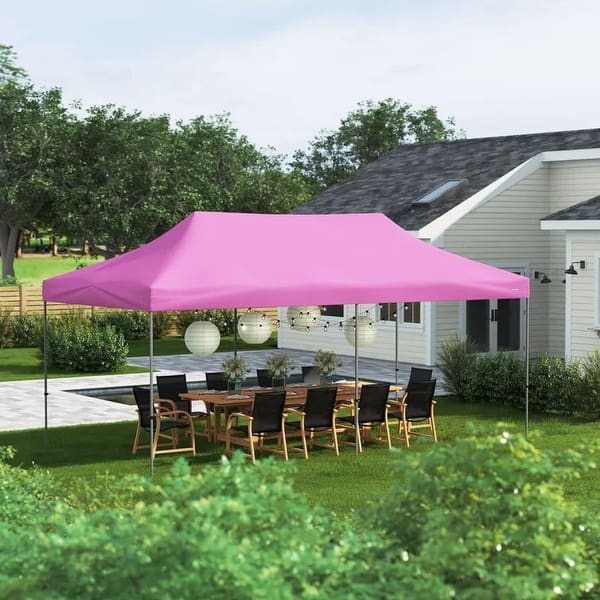 Zenova 10x20 ft Pop up Canopy Tent, Party Tent Heavy Duty Instant Shelters 10*20 - On Sale - Overstock - 33279127