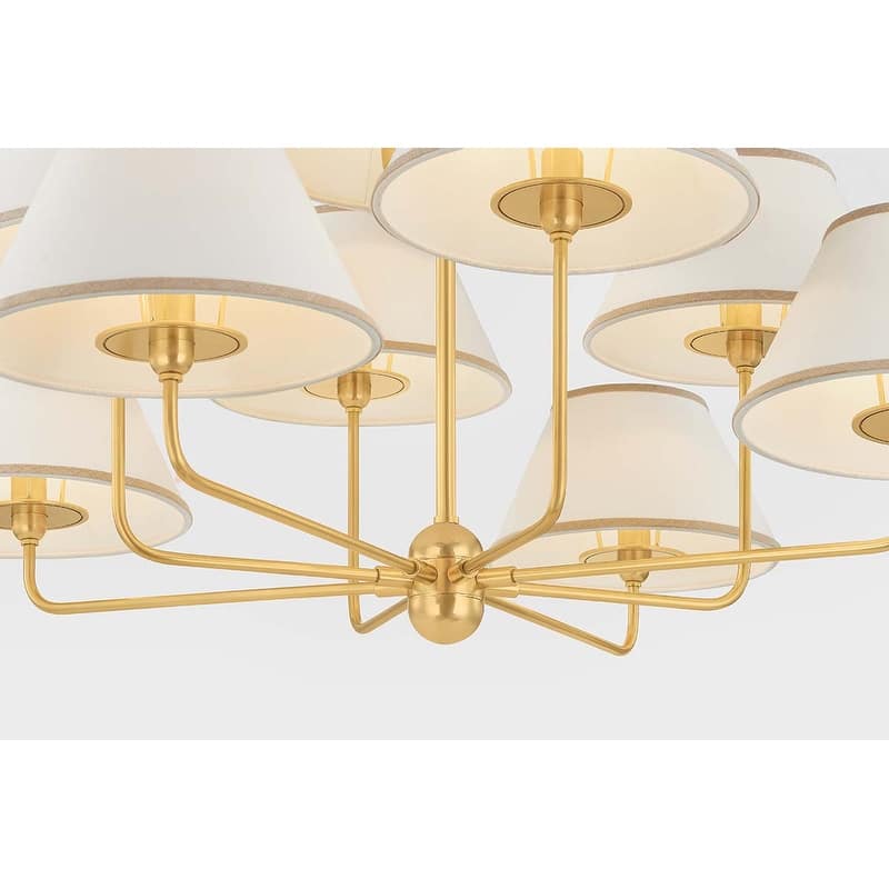 Hudson Valley Lighting 7409 Durland 9 Light 41" Wide Chandelier with