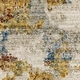 preview thumbnail 6 of 10, Style Haven Boulevard Power-Loom Recycled P.E.T. Abstract Beige/ Multi Rug-