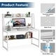 preview thumbnail 11 of 39, 47" Computer Desk with Hutch and Bookshelf