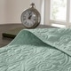 preview thumbnail 82 of 107, Madison Park Mansfield Reversible Oversized 3-piece Solid Texture Bedspread Quilt Set with Matching Shams