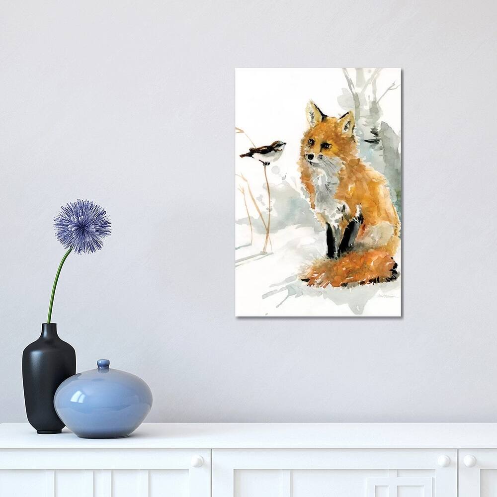 iCanvas "Fox and Friend" by Carol Robinson Canvas Print