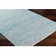 preview thumbnail 7 of 5, Hand-Woven Canoas Cotton/Leather Area Rug (2' x 3') - 2' x 3'