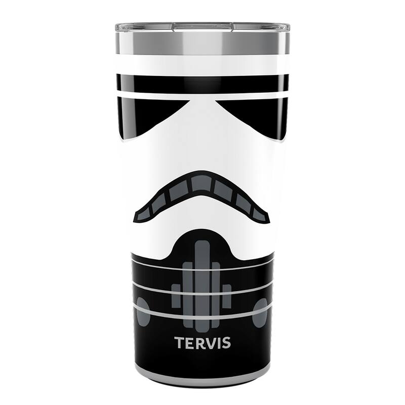 Tervis Traveler Star Wars Helmet Detail Triple Walled Insulated Travel Tumbler, Stainless Steel - 20oz