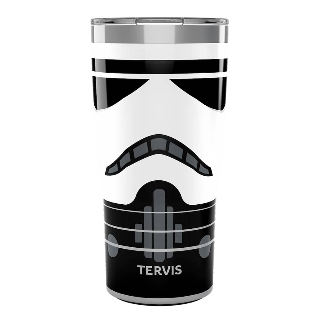Tervis Traveler Star Wars Helmet Detail Triple Walled Insulated Travel Tumbler, Stainless Steel