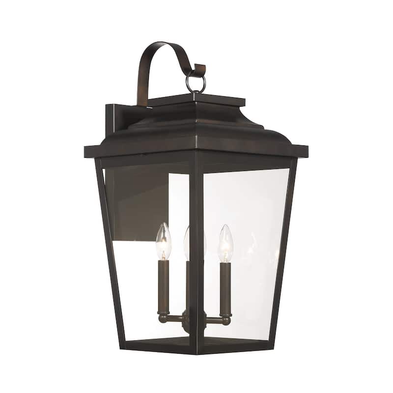 The Great Outdoors 72178-C Irvington Manor 4 Light 24" Tall Outdoor
