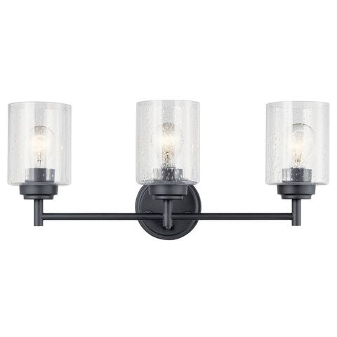 Kichler Lighting Winslow 3-Light Vanity Light Black