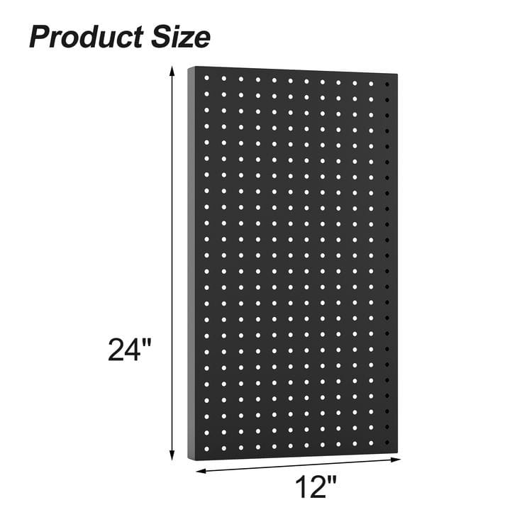 4 Pcs Metal Pegboard Wall Panels