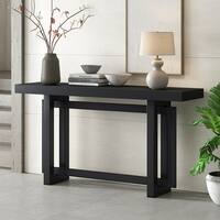 Contemporary Style Console Table, Modern Sofa Table, Minimalist Long ...