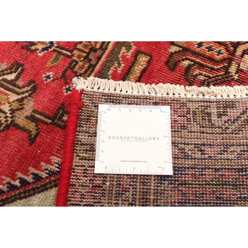 ECARPETGALLERY Hand-knotted Kayseri Vintage Red Wool Rug - 4'7 x 6'3