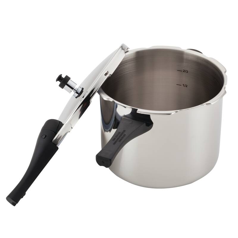 Farberware Stainless Steel Induction Stovetop Pressure Cooker, 8Quart