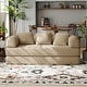 preview thumbnail 16 of 47, Convertible Sleeper Sofa Bed with Pillows, 4-in-1 Corduroy Folding Mattress Couch