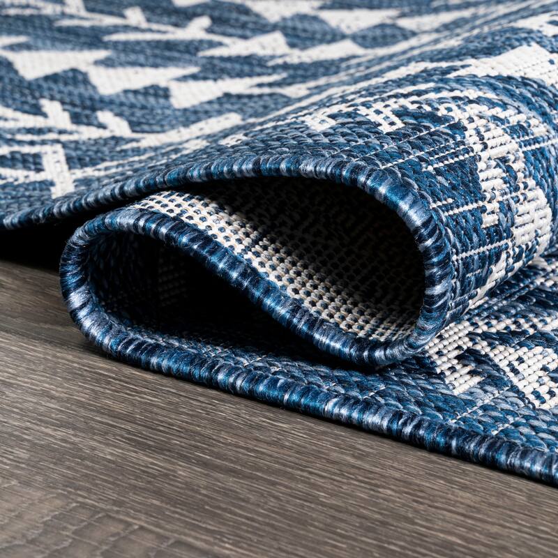 JONATHAN Y Sukie Bohemian Geometric Indoor/Outdoor Area Rug