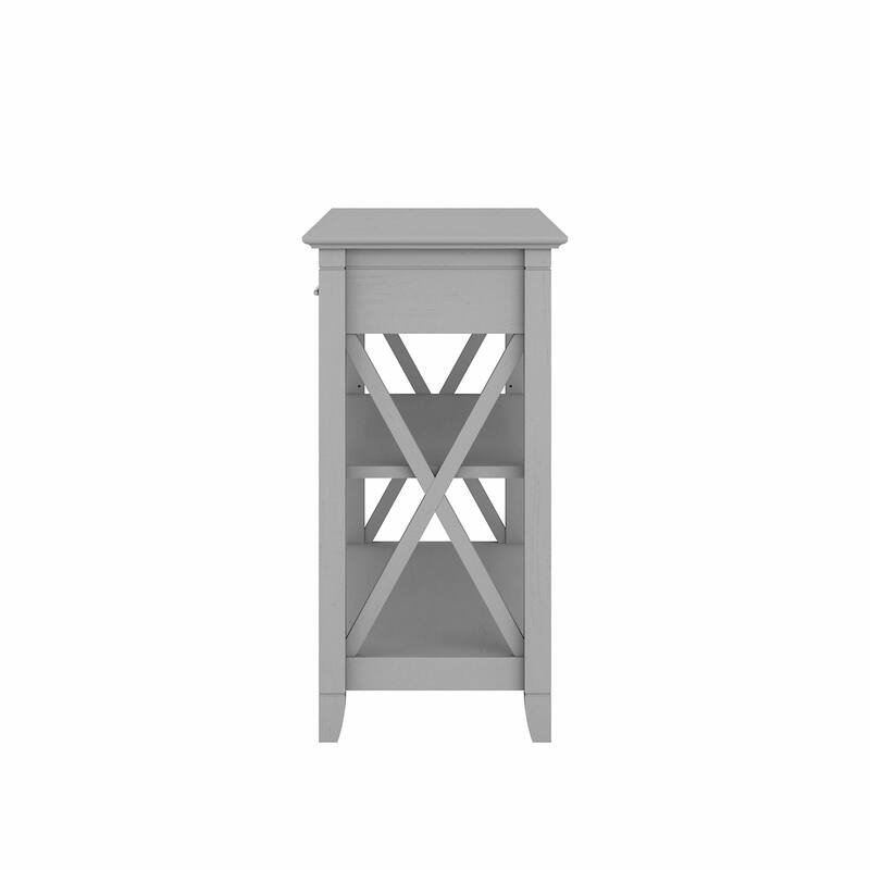 Console Table with Drawers and Shelves