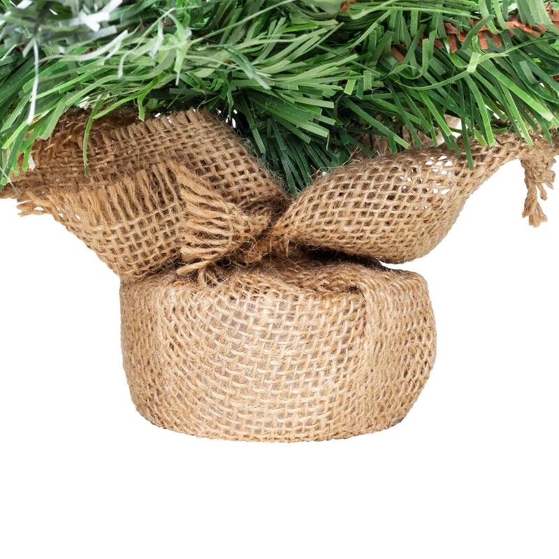 Whitecap Pine Artificial Mini Christmas Tree - 18" - Unlit - 1.5 Foot