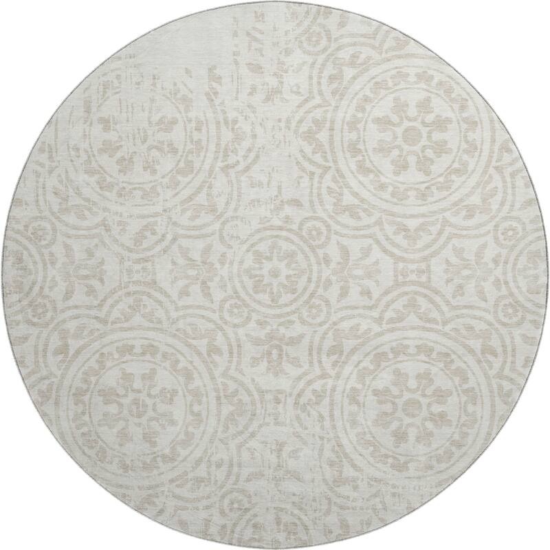 Premium Washable Super Soft Vanishing Medallion Mayfield Rug