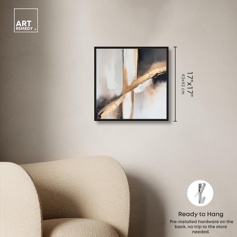 Gilded Rupture II Canvas by Art Remedy