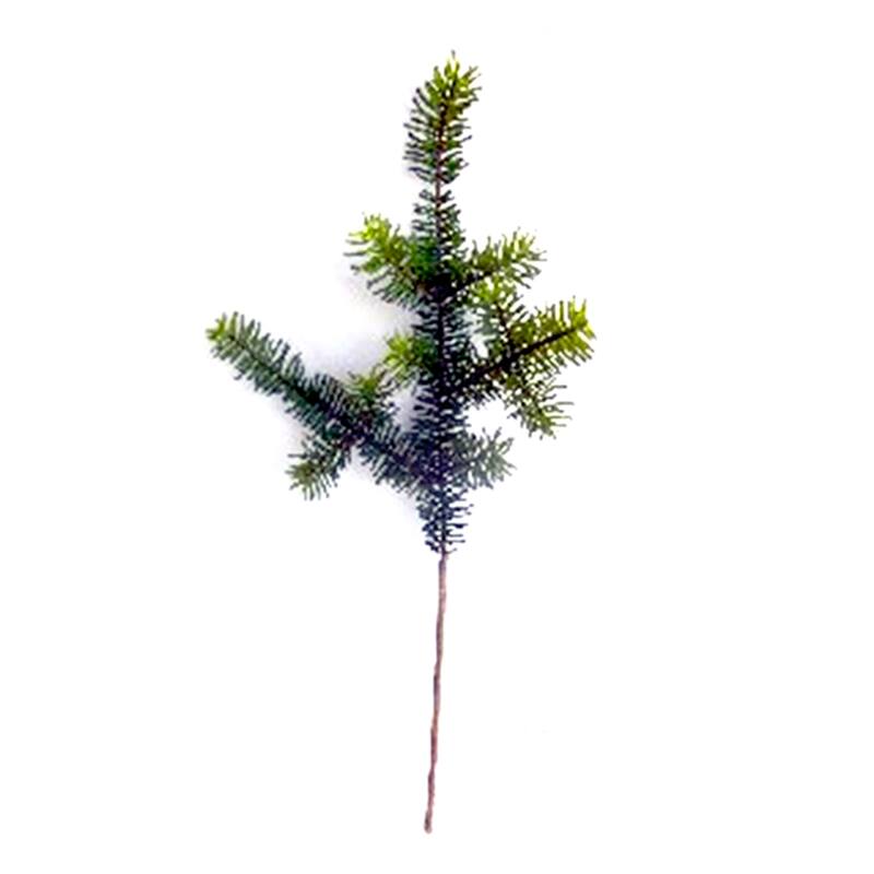 Pine Spray (Set of 6) - Green