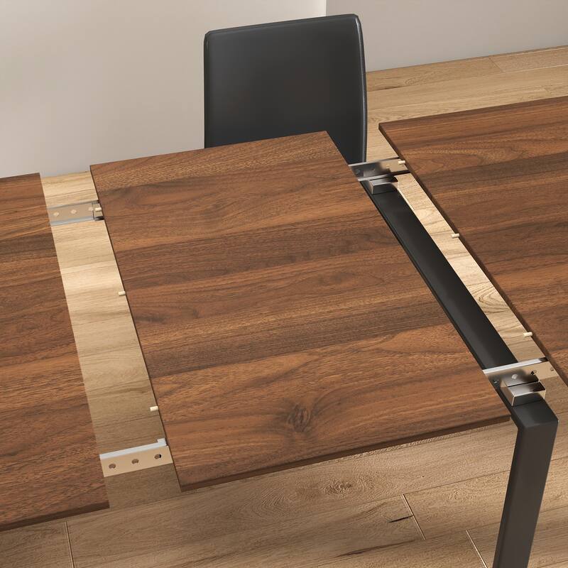 Foldable Dining Table for 6-12 People, Extends to 118 inchConsole Table Space Saving Dinette