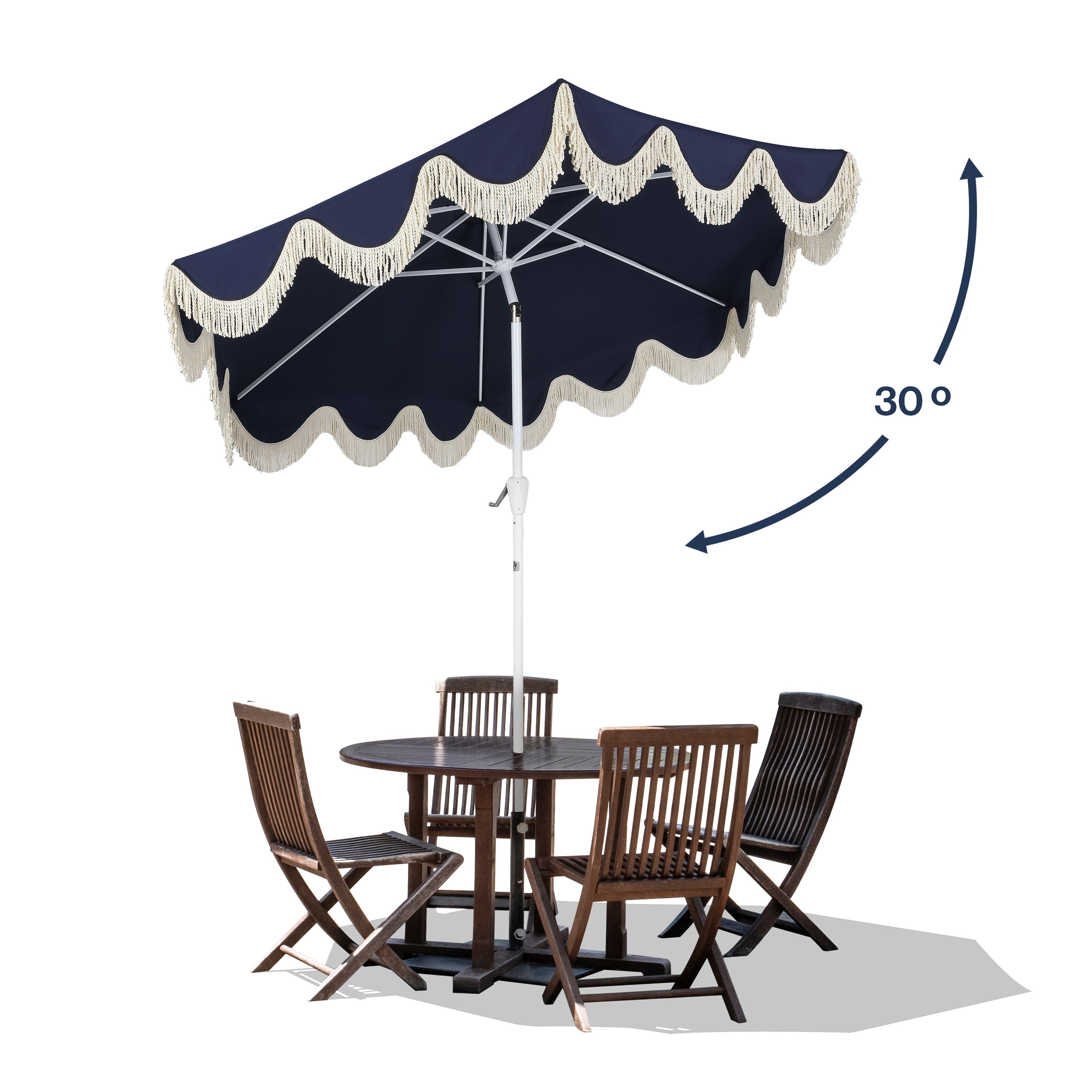 black fringe patio umbrella Best Choice Products 9ft Market Outdoor Boho Tassel Sunshade for Table, Pool, Deck, Backyard UPF50+, Easy Tilt, Heavy Duty Steel Pole & Ribs zinc plated steel Collins Bohemian Fringe Outdoor Patio