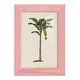 preview thumbnail 34 of 137, UA CH British Palms III -Framed Print w/glass-Cherry Red 4x6 - Pink
