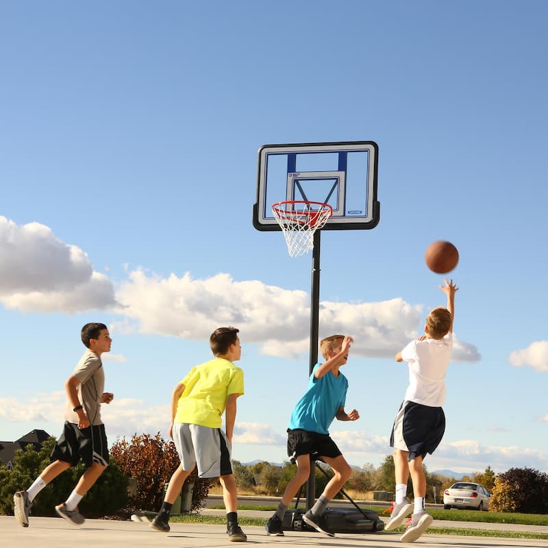 Lifetime Adjustable Portable Basketball Hoop (44-Inch)