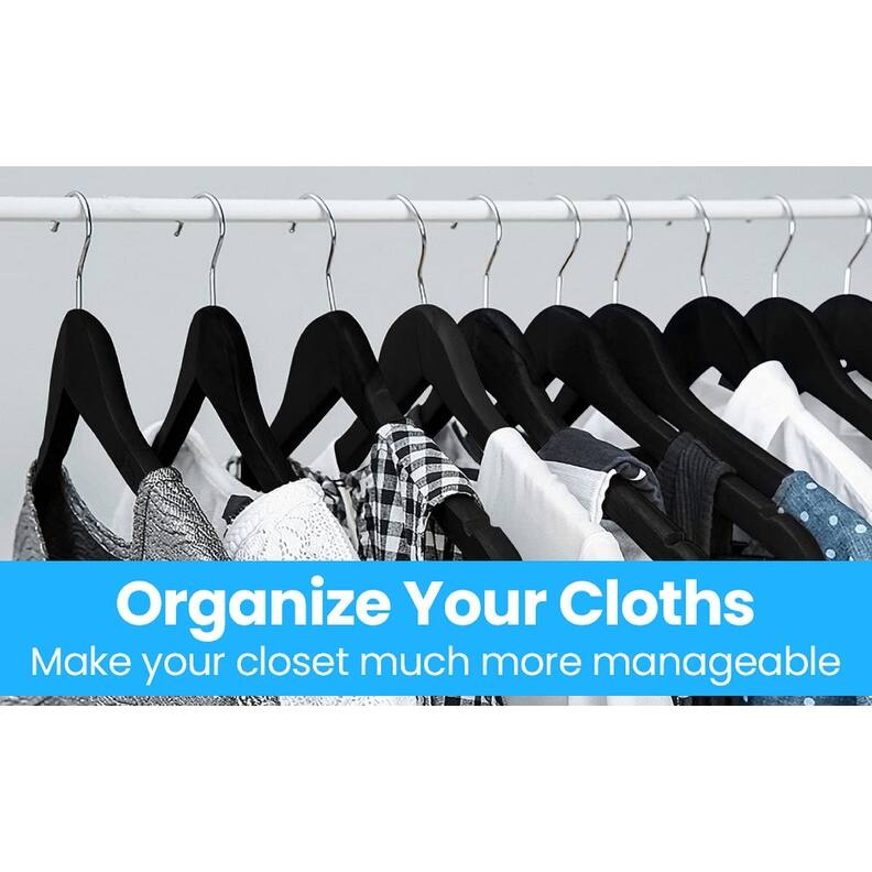 Abs plastic Clothes/Suit Hangers, Perfect for Dresses Blouses&Pants,Shirts, Sweaters, Coat Set of 5