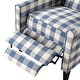 preview thumbnail 27 of 94, Christopher Knight Home - Darvis Contemporary Upholstered Recliner Club Chair with Tapered Legs