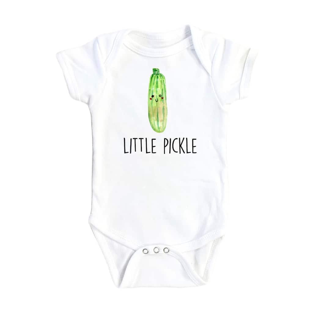 Pickle Little - Baby Boy Girl Clothes Infant Bodysuit Funny Cute Newborn