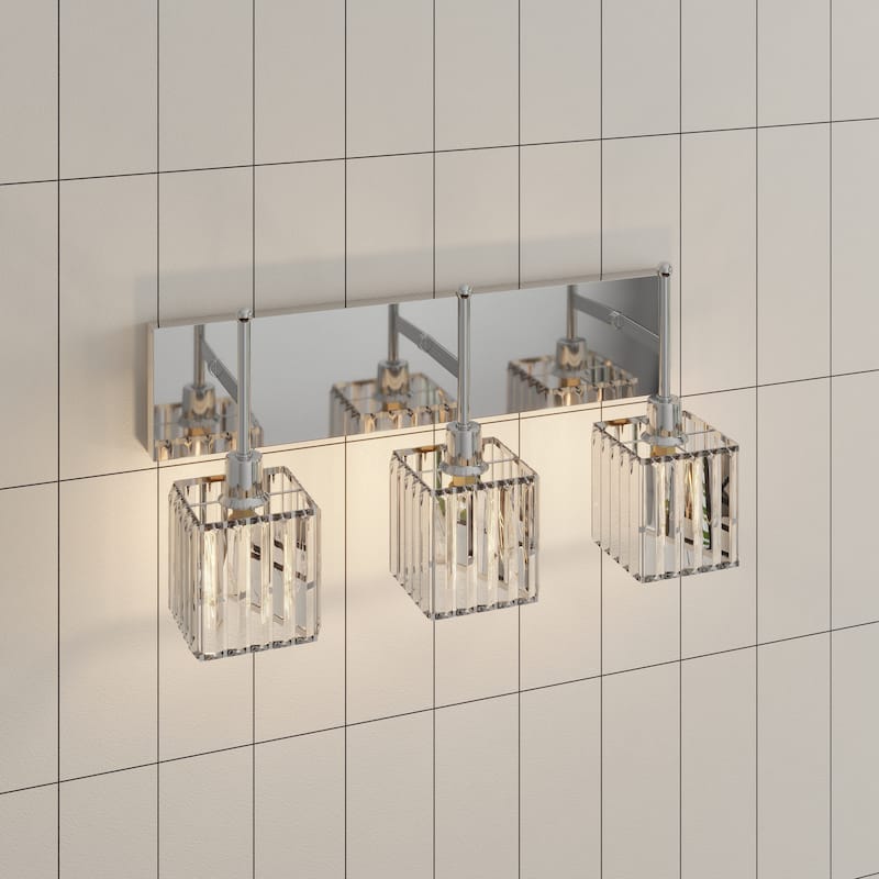 3-Light Bathroom Vanity Lights