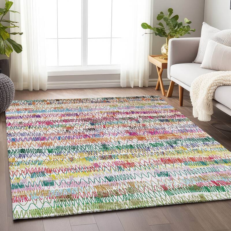 Premium Washable Super Soft Modern Glam Mayfield Rug