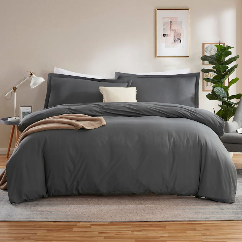 Emperyan 7 PC Bedding Set, Luxury Microfiber Duvet Cover With Sheets Bed Sets