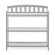 preview thumbnail 10 of 19, Forever Eclectic Curve Top Changing Table Cool Gray