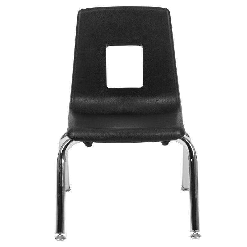 Advantage Student Stack School Chair - 12-inch - 14.5"D x 15"W x 22"H